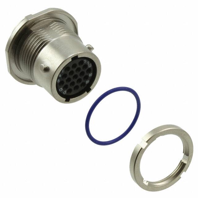 MKJ3C7F9-19CN CONN RCPT FMALE 19POS GOLD SLDR