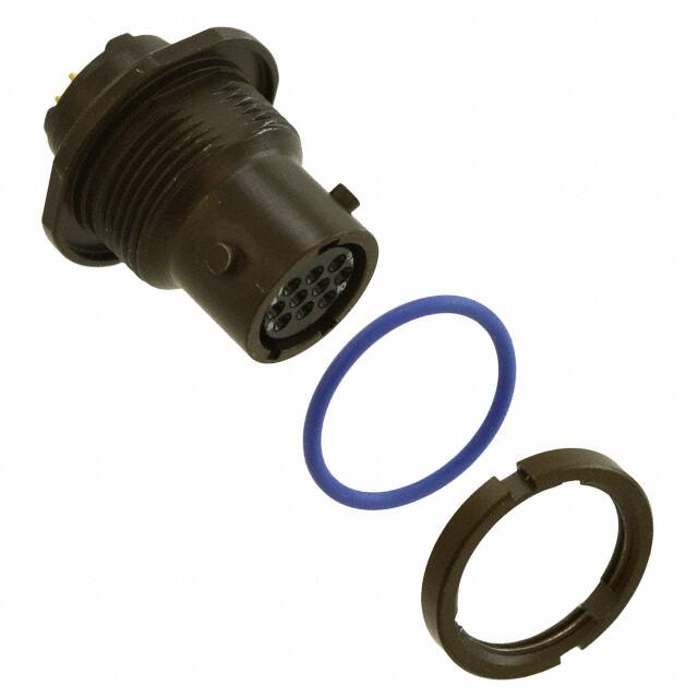 MKJ3C7W7-10CN CONN RCPT FMALE 10POS GOLD SLDR