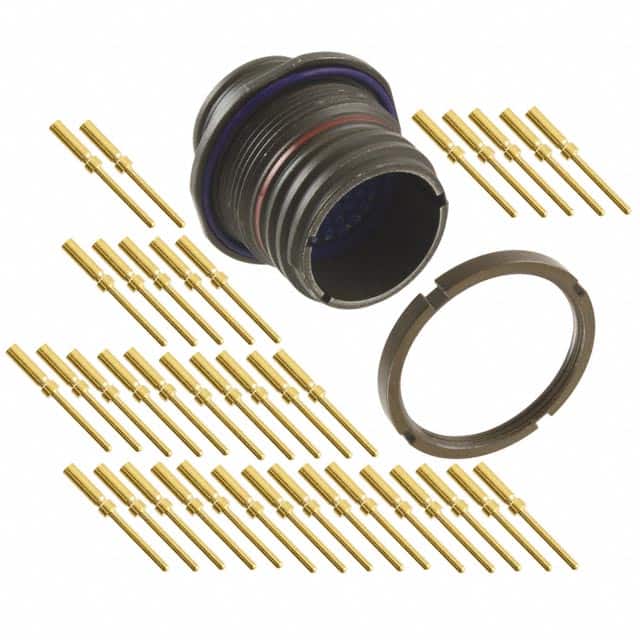 MKJ1A7W13-37PA CONN RCPT MALE 37POS GOLD CRIMP