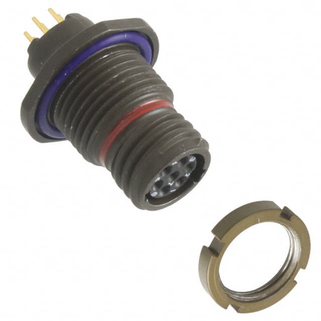 MKJ1C7W6-7DA CONN RCPT FMALE 7POS GOLD SOLDER
