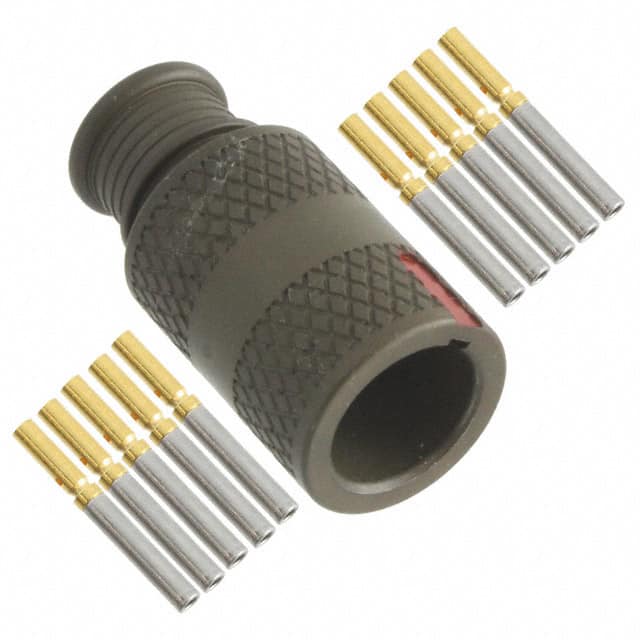 MKJ4A1W7-10S CONN RCPT FMALE 10POS GOLD CRIMP