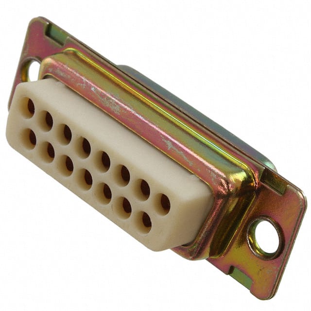 DAMA-15S-F0 CONN D-SUB HD HOUSING RCPT 15POS