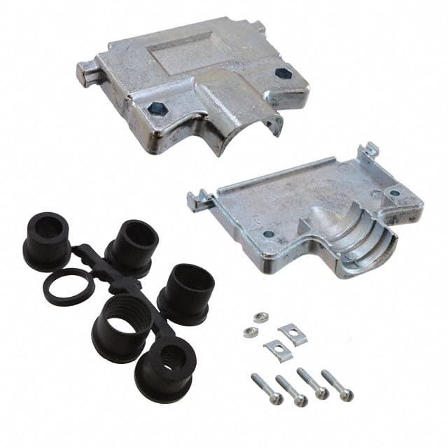 980-2000-348 CONN BACKSHELL 37POS 180DEG SHLD