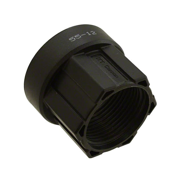 044-8597-002 CONN BACKSHELL BLACK M25