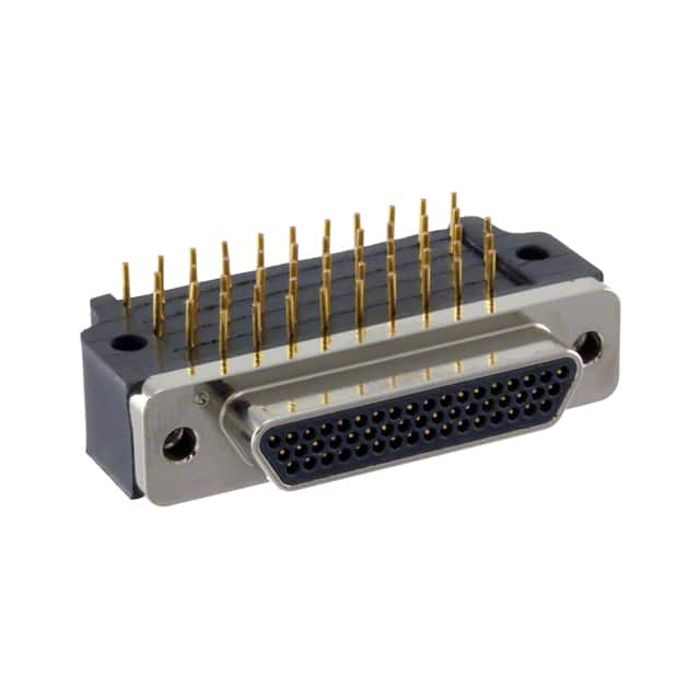 MDM-51PCBR-A174-F222 CONN MICRO-D PLUG 51POS R/A SLDR
