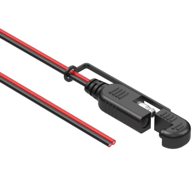 10-02408 CBL ASSY 16AWG 6' RED TO SAE PIN