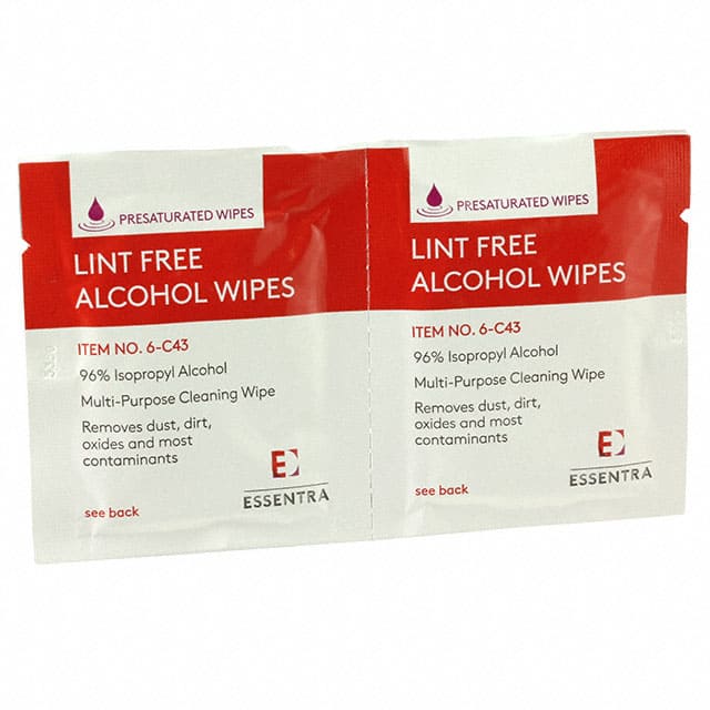 6-C43 WIPES WET ELECTRONIC EQUIP 60PC