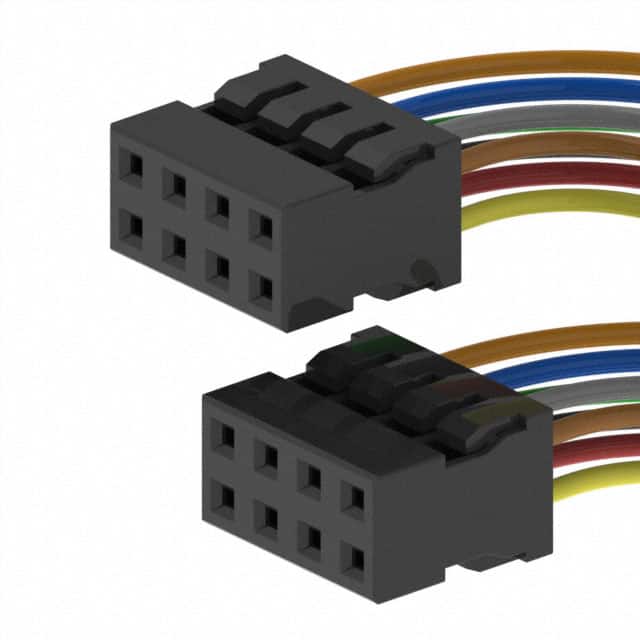 0511100850-04-A-6-Z 8 CIRC CABLE ASSY 4" Z