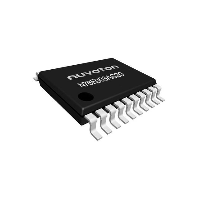 N76E003AS20 LOW PIN COUNT 8051 SERIES; 2.4V