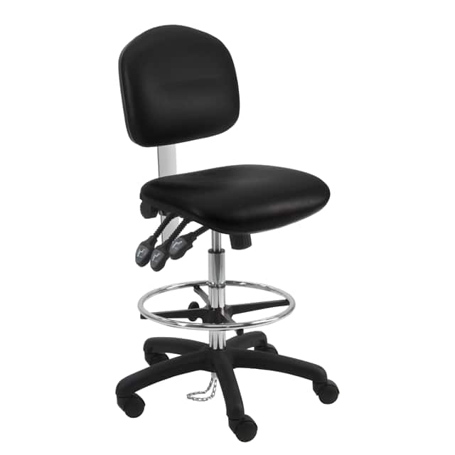 LNT-DVB-TLC+BLACK BENCHPRO VINYL ESD CHAIR WITH 18