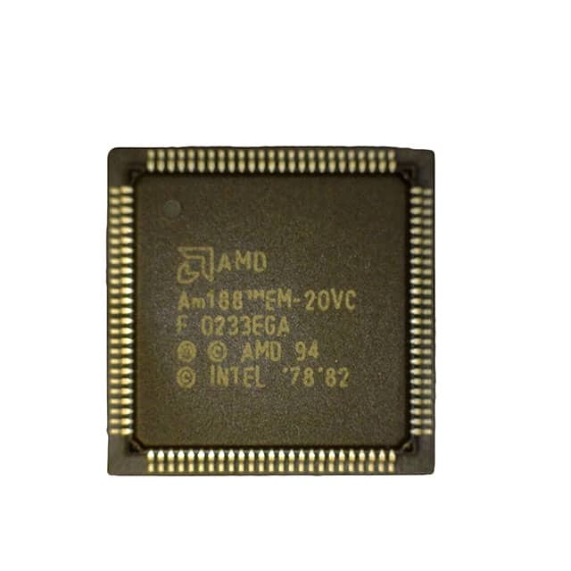 AM188EM-20VC/W IC MCU 16BIT ROMLESS 100TQFP