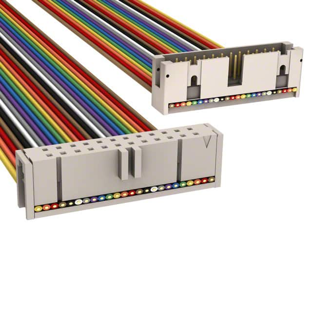 M3CKK-2406R IDC CABLE - MKC24K/MC24M/MPK24K