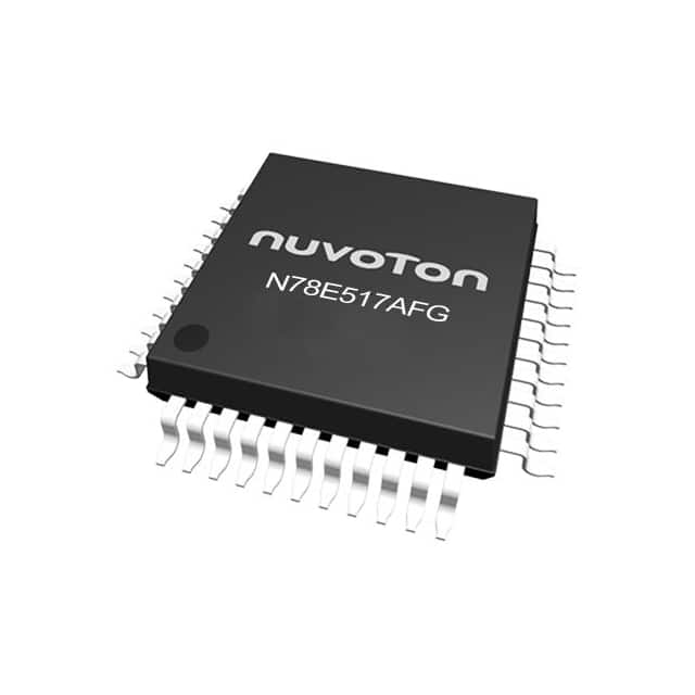 N78E517AFG IC MCU 8BIT 64KB FLASH 44QFP