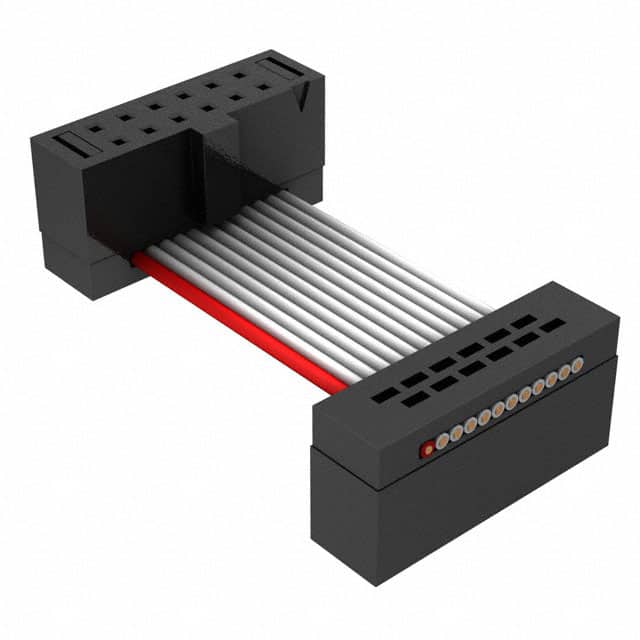 FFSD-06-D-15.00-01-N-RW-R .050 X .050 C.L. FEMALE IDC ASSE