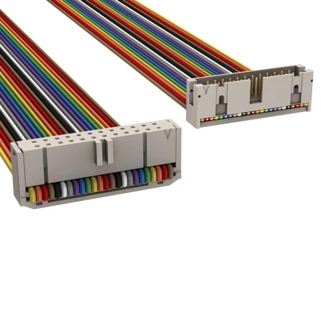 M3DRK-2418R IDC CABLE - MKR24K/MC24M/MPR24K