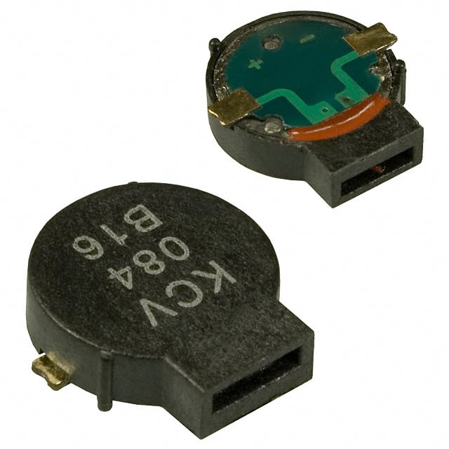 CCV-084B16-SMT BUZZER MAGNETIC 3.6V 9MM SMD