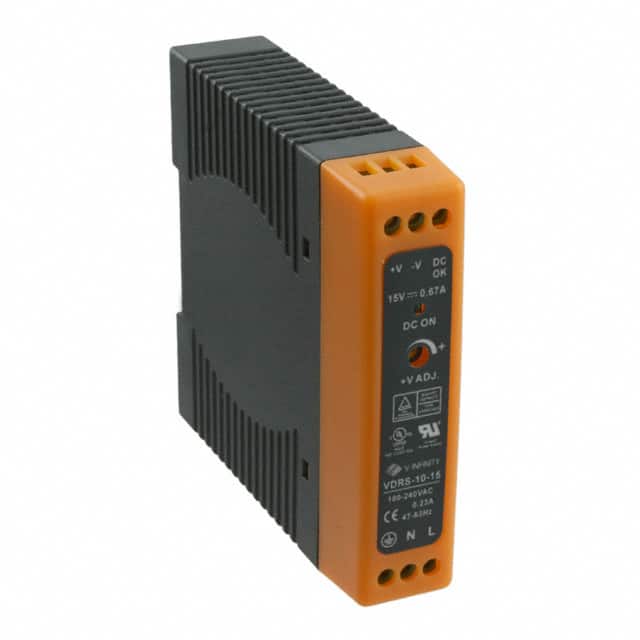 VDRS-10-12 AC/DC DIN RAIL SUPPLY 12V 10W