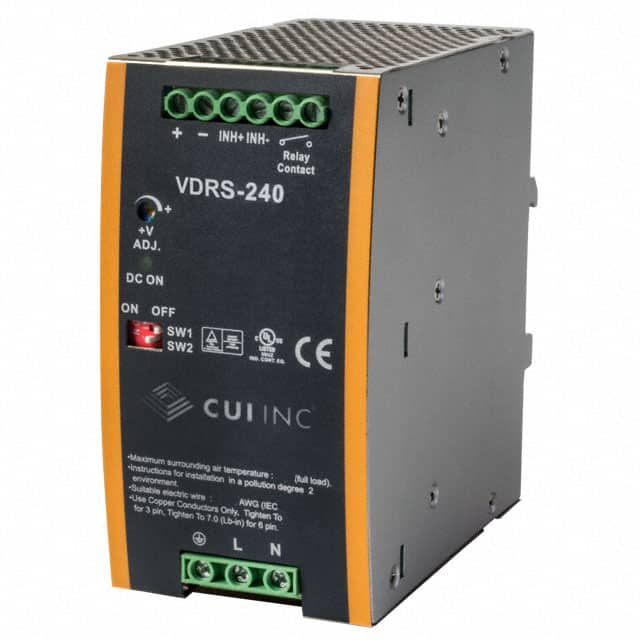 VDRS-240-48 AC/DC DIN RAIL SUPPLY 48V 240W