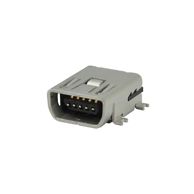 UJ2-MABH-1-SMT-TR CONN RCPT USB2.0 MINI AB SMD R/A
