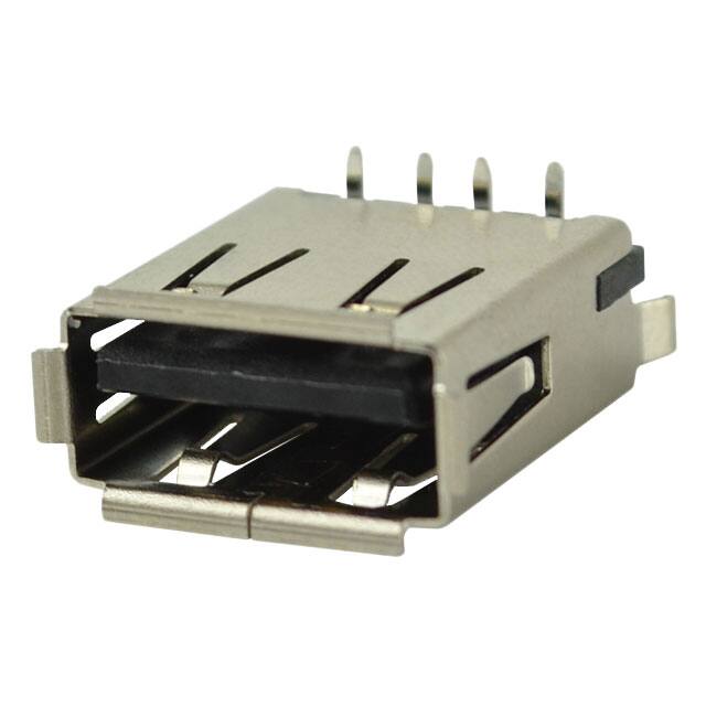 UJ2-AV-2-SMT-TR CONN RCPT USB2.0 TYPEA 4POS SMD