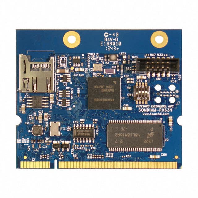 SOMDIMM-RX63N IC MOD RX600/RX63N 100MHZ 128KB