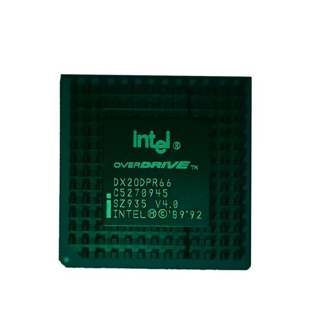 BOXDX2ODPR66 CPU 486DX266 OVERDRIVE 168PGA