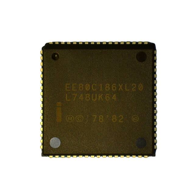 EE80C186XL20 IC MPU I186 20MHZ 68PLCC
