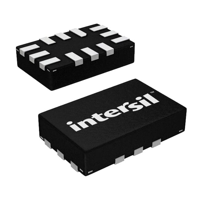ISL54214IRUZ-T IC USB SWITCH DUAL SP3T 12UTQFN