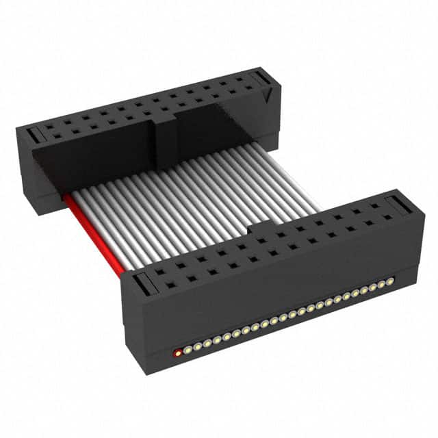 FFSD-12-D-10.00-01-N-RW .050 X .050 C.L. FEMALE IDC ASSE
