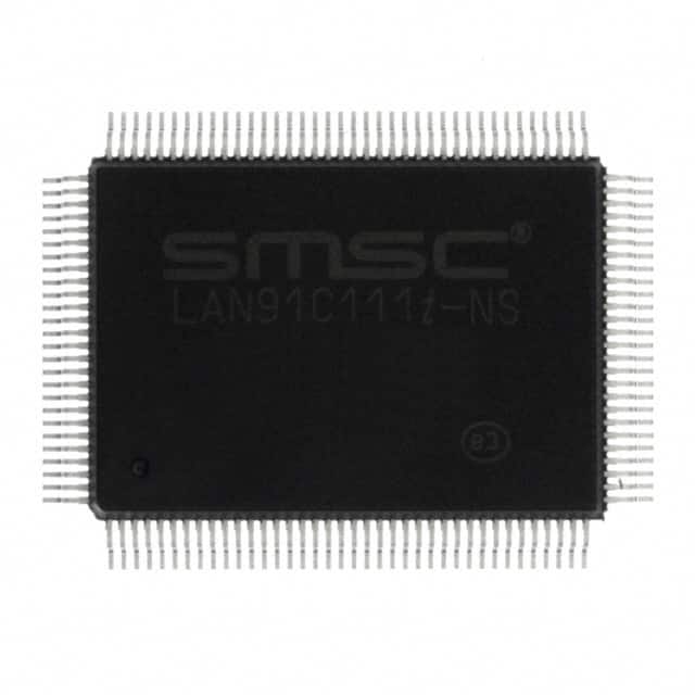 LAN91C111I-NS IC ETHERNET CTLR MAC PHY 128-QFP