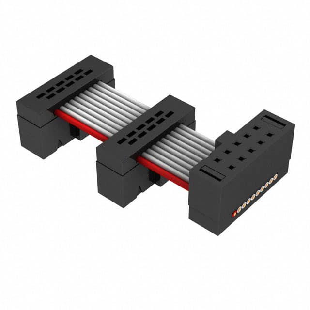FFSD-05-D-06.00-01-N-D02-O .050 X .050 C.L. FEMALE IDC ASSE