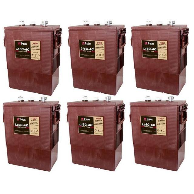 L16G-AC-6-PACK Replacement for Trojan L16G-AC-6