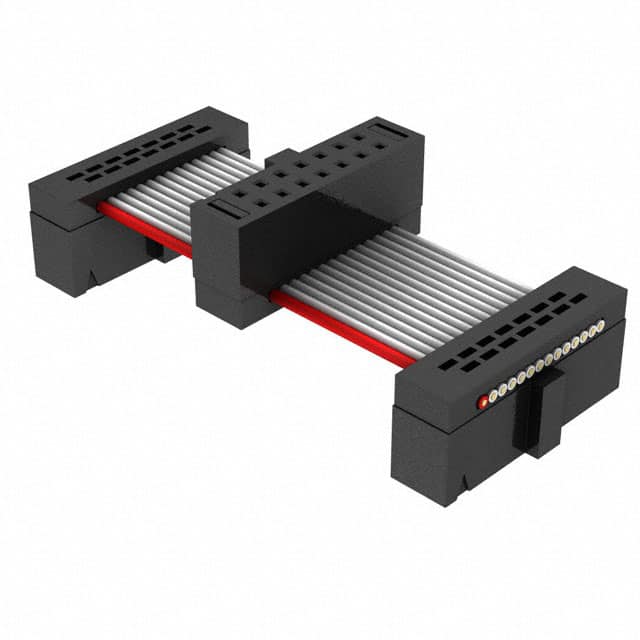 FFSD-07-D-04.36-01-N-D02-M .050 X .050 C.L. FEMALE IDC ASSE