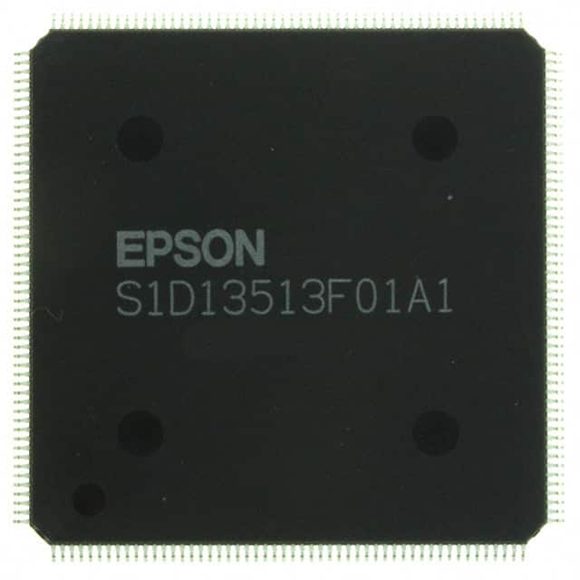 S1D13513F01A100 IC VIDEO GRAPHIC CNTL 208QFP