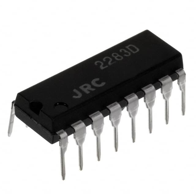 NJM2283D IC VIDEO SWITCH 2IN/1OUT 16DIP