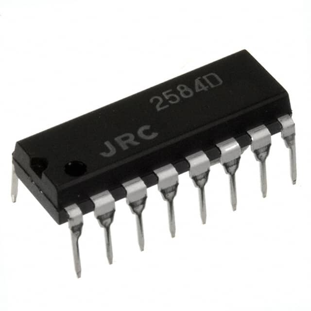 NJM2584D IC VIDEO SWITCH 2IN/1OUT 16DIP