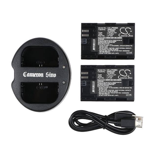 LC-E6 BATTERY Replacement for Canon LC-E6 Batt