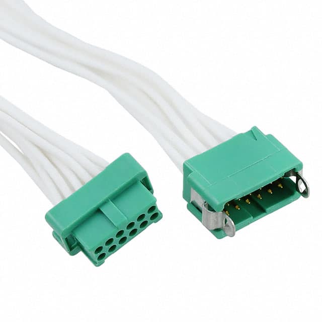 G125-MC11205L4-0300F 1.25MM M/F 12POS 26AWG 300MM