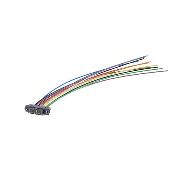 M80-FC21268FC-0150L CBL J-TEK FMALE 12POS 150MM