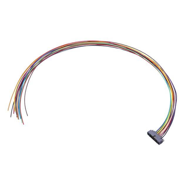 M80-MC21468MA-0450L CBL ASSY 2MM 14POS MALE TO WIRE