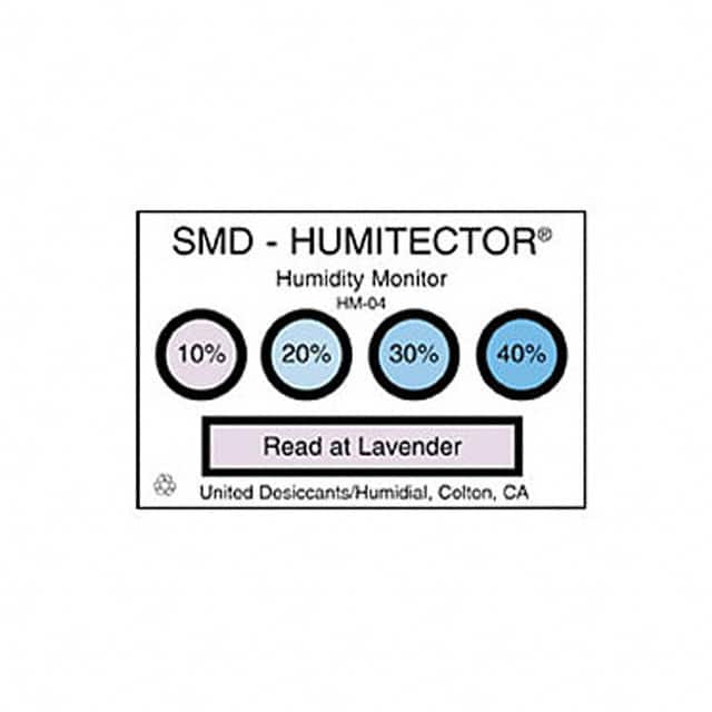13870 HUMIDITY INDICATOR 4 SPOT 100PCS