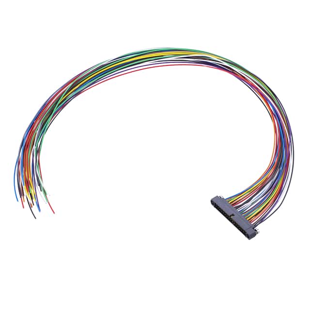 M80-MC23468MA-0450L CBL ASSY 2MM 34POS MALE TO WIRE
