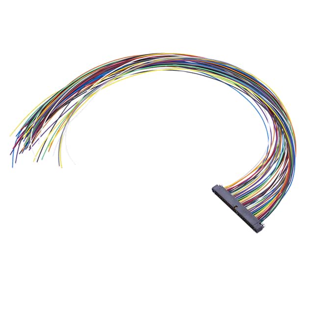M80-MC25068MA-0450L CBL ASSY 2MM 50POS MALE TO WIRE