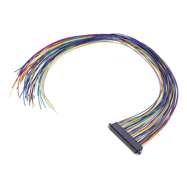 M80-FE25068F2-0450L CBL ASSY 2MM 50POS FMALE TO WIRE