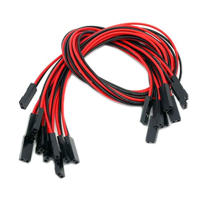 110990054 2 PIN DUAL-FEMALE JUMPER WIRE 30