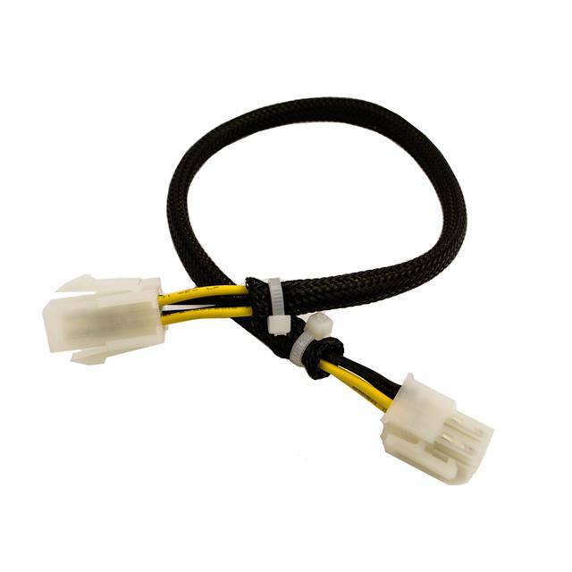 ATX-44MF-12 12" ATX 4P MALE TO ATX 4P FEMALE
