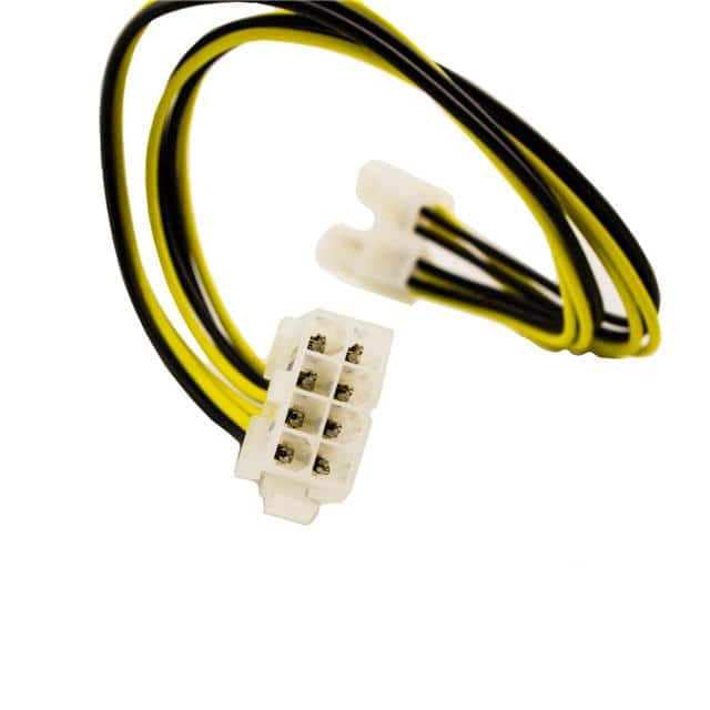 ATX-844MFF-12 12" ATX 8P MALE TO 2 X 4P FEMALE