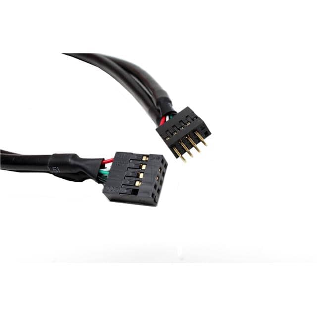 PC-US2-EXT2-MF-06-K USB 2.0 MF INTERNAL EXT CBL 6"
