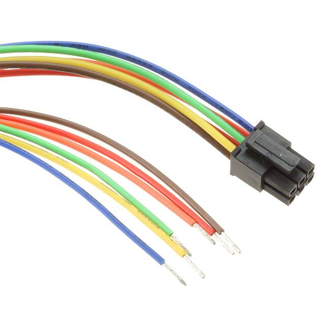 540-0103 MICROFIT CBL ASSY 6P 18" MOLEX