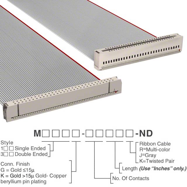 M3AEK-6036J IDC CABLE - MSC60K/MC60G/MCE60K